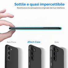 Carica l'immagine nel visualizzatore di Gallery, JETech Cover Slim per Samsung Galaxy S22, Nero