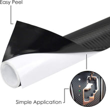 Carica l'immagine nel visualizzatore di Gallery, TRIXES Pellicola Vinile Carbonio 3D 1,5m x 30cm – Stile Auto Moto