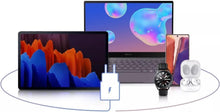 Carica l'immagine nel visualizzatore di Gallery, Samsung Caricatore USB-C 25W EP-TA800 originale confezione bulk senza cavo, Ricarica Rapida Fast Charging PD, Alimentato