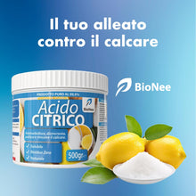 Carica l'immagine nel visualizzatore di Gallery, Acido Citrico Puro | Naturale, Solubile, Residuo Zero | Ammorbidente Lavatrice, Anticalcare Lavastoviglie, Disincrostant