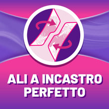 Carica l'immagine nel visualizzatore di Gallery, Assorbenti LINES SETA ULTRA GIORNO con ali x16 per ciclo mestruale