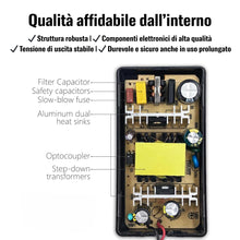 Carica l'immagine nel visualizzatore di Gallery, Alimentatore AC a DC Adattatore 100V - 240V a 12V Automobile Sigaretta Accendisigari Presa Corrente 12V/3A 36W Inverter 