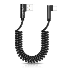 Carica l'immagine nel visualizzatore di Gallery, OTraki Cavo USB-C Corto 0.8 m Angolo Retto per Ricarica Rapida Portatile