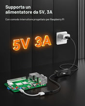 Carica l'immagine nel visualizzatore di Gallery, ANDTOBO Cavo di Prolunga USB Con Interruttore ON/OFF 1 Metro, Cavo USB Con Interruttore di Accensione/Spegnimento Suppor