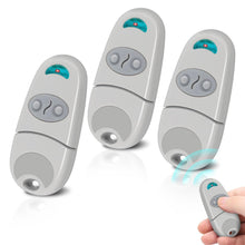 Carica l'immagine nel visualizzatore di Gallery, 3 Pezzi Telecomando Cancello, 433,92 MHz Telecomando Porta del Garage,Telecomando Compatibile con 433MHz Telecommande C@