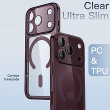 Carica l'immagine nel visualizzatore di Gallery, JETech Cover Slim Magnetica per iPhone 18 Pro, Ciliegia Scuro