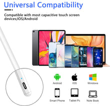 Carica l'immagine nel visualizzatore di Gallery, Penna per Tablet,Stylus Pen Tablet Android,Compatibile Samsung/Vivo/Xiaomi/Huawei/Smartphone/Android/iOS, Penna Touch Ta