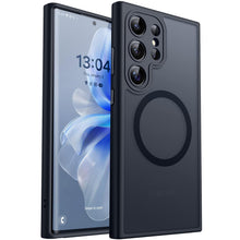 Carica l'immagine nel visualizzatore di Gallery, CANSHN Magnetica Cover per Samsung Galaxy S22 Ultra (6.8 Pollici), [Protezione Completa Della Fotocamera] Custodia Trasl