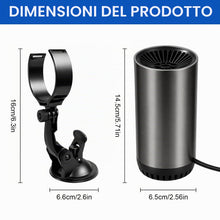 Carica l'immagine nel visualizzatore di Gallery, Riscaldamento 12v per Auto – Sbrinatore Parabrezza Auto Compact