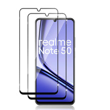 Carica l'immagine nel visualizzatore di Gallery, Datree 2 Pezzi per Realme Note 50/Realme C51 Pellicola Vetro Temperato, 9H Protezione Anti Graffio Amichevole Pellicola 