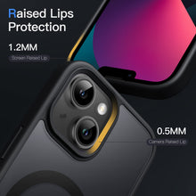 Carica l'immagine nel visualizzatore di Gallery, JETech Cover Magnetica Opaca per iPhone 13, Nero
