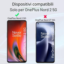 Carica l'immagine nel visualizzatore di Gallery, Ibywind Vetro Temperato per Oneplus Nord 2 5G,[2 Pezzi]con Protezione Obiettivo Fotocamera,Skin in Stile Fibra di Carbon