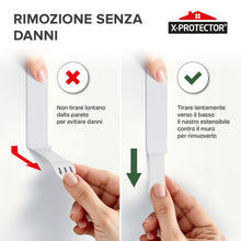 Carica l'immagine nel visualizzatore di Gallery, X-Protector Strisce Appendi Quadri - 20 Pairs Appendi Quadri Adesivi