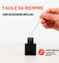 Carica l'immagine nel visualizzatore di Gallery, Bottiglia deodorante per auto vuota, 6 Pezzi Contenitori Essenze Auto in Vetro 8ml, Diffusori Profumo da Appendere con T