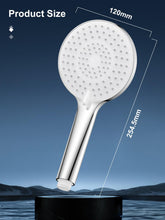 Carica l'immagine nel visualizzatore di Gallery, YEAUPE PRO Soffione Doccia Con Tubo 1.6M 3 Tipi Di Getto Bianco cromato