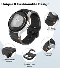 Carica l'immagine nel visualizzatore di Gallery, MoKo Cinturino Sportivo per Samsung Galaxy Watch 7/6/5/4/FE 40mm 44mm