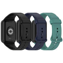 Carica l'immagine nel visualizzatore di Gallery, 3 Cinturini in Silicone Compatibili con Xiaomi Smart Band 10 Pro / 9 Pro / 8 Pro Bracciale Sportivo, Cinturino Traspiran