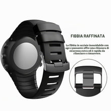 Carica l'immagine nel visualizzatore di Gallery, Cinturino Compatibile con Suunto Core, Cinturino di Ricambio in Morbido Cinturino Sportivo in TPU con Chiusura in Metall