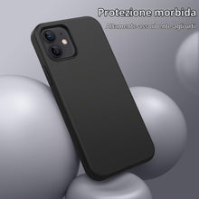 Carica l'immagine nel visualizzatore di Gallery, JETech Cover in Silicone per iPhone 12/12 Pro, Nero