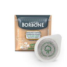 Carica l'immagine nel visualizzatore di Gallery, CAFFÈ BORBONE Cialda Compostabile, Miscela Nera - 50 Cialde - Sistema ESE