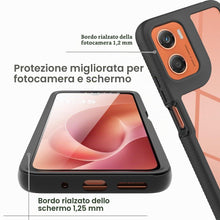 Carica l'immagine nel visualizzatore di Gallery, XINYEXIN Custodia 360 per Motorola Moto G06