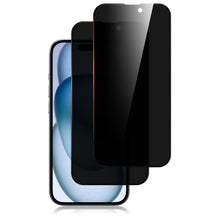 Carica l'immagine nel visualizzatore di Gallery, YLK 2 Pezzi Privacy Pellicola Protettiva per iPhone 15/16, Copertura Totale Vetro Temperato Completa Film AntiSpy (iPhon