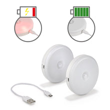 Carica l'immagine nel visualizzatore di Gallery, EGLO Led lampada notturna Cascia, set da 2, rilevatore di movimento