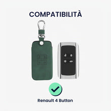 Carica l'immagine nel visualizzatore di Gallery, kwmobile Cover copri-chiave compatibile con Renault Smart Key 4 Tasti (Keyless Go) - Guscio protettivo chiavi auto in pe