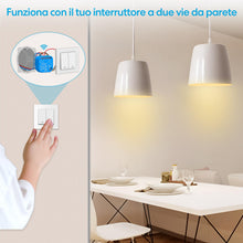 Carica l'immagine nel visualizzatore di Gallery, LoraTap Interruttore WiFi Alexa, Relè Smart Controllo App Smart Life, On/Off Controllo Manuale con Interruttore a Parete