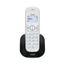 Carica l'immagine nel visualizzatore di Gallery, VTech CS1500 Telefono wireless DECT a doppia carica con blocco chiamata, ID chiamata/chiamata in attesa, altoparlante vi