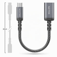 Carica l'immagine nel visualizzatore di Gallery, deleyCON 2x Adattatore USB-C a USB 10 Gbps OTG - Spina C a Presa A - Cavo per iPhone 17/16/15 Air/Pro/Max, Galaxy S25/S2