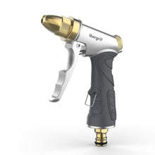 Carica l'immagine nel visualizzatore di Gallery, Ibergrif M20284 Pistola da giardino in Metallo, pistola ad acqua a pressione con ugello in ottone completo, con 4 modell