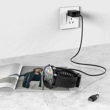 Carica l'immagine nel visualizzatore di Gallery, Caricatore per Garmin Instinct/Instinct 2 2S 2X 3 / Solar/Solar Tactical, 2Pezzi USB Caricabatterie Cavo per Ricarica Ra