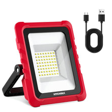 Carica l'immagine nel visualizzatore di Gallery, HYCHIKA Faro LED Ricaricabile 20 W 2000 lm 6500 K, Lampada Cantiere IP65