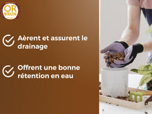 Carica l'immagine nel visualizzatore di Gallery, OR BRUN Sfere di Argilla – 6L – Promuove Il drenaggio e l'umidità, Utilizzabile in Agricoltura Biologica OBRPARG6U