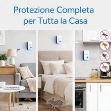 Carica l'immagine nel visualizzatore di Gallery, Repellente Ultrasuoni 4 Pezzi per Parassiti da Interno, Antizanzare e Antitopi per Casa, contro Scarafaggi, Formiche, Ra