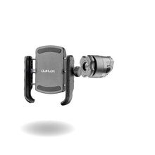 Carica l'immagine nel visualizzatore di Gallery, INTERPHONE QUIKLOX - Porta Smartphone Universale (da 3.5" a 7.5") con Attacco a Specchietto o Traversino, Sistema Modula