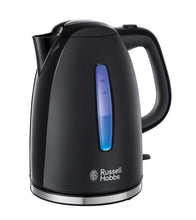 Carica l'immagine nel visualizzatore di Gallery, Russell Hobbs Bollitore Elettrico Texture Plus 1,7 L 2400 W, Risparmio Energetico, Spegnimento Automatico, Luce Blu, Des