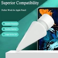 Carica l'immagine nel visualizzatore di Gallery, 5 Punte di Ricambio per Apple Pencil 1st e 2nd, Punta di Ricambio ad Alta Sensibilità e Penna di Controllo Preciso/Tips 