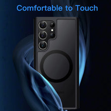 Carica l'immagine nel visualizzatore di Gallery, JETech Cover Magnetica Opaca per Samsung Galaxy S23 Ultra, Nero