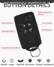 Carica l'immagine nel visualizzatore di Gallery, 2 Pezzi Cover Chiave Silicone per auto per Renault Clio Megane Koleos Kadjar Kangoo Twingo Talisman Captur Space Dacia D