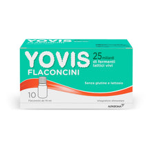 Carica l'immagine nel visualizzatore di Gallery, YOVIS Flaconcini, Probiotici per il Benessere Intestinale, 25 Miliardi di Fermenti Lattici Vivi, Senza Glutine e Lattosi