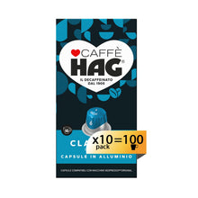 Carica l'immagine nel visualizzatore di Gallery, Hag Capsule Espresso Decaffeinato Classico - 100 Capsule - Intensità 6