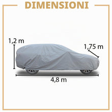 Carica l'immagine nel visualizzatore di Gallery, Retoo Copertura Impermeabile Per Auto, Protezione UV e Contro Pioggia, PEVA, Taglia L 480 cm x 175 cm x 120 cm, Con Band