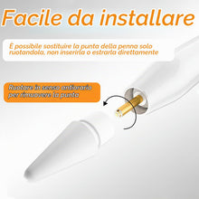 Carica l'immagine nel visualizzatore di Gallery, 6 Pezzi Punte Tips per Apple Pencil 1/2 Generazione, 2 Pezzi Tappo Magnetico per Apple Pencil, Alta Sensibilità Punte