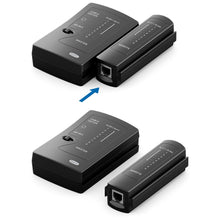 Carica l'immagine nel visualizzatore di Gallery, deleyCON Tester per Cavi di Rete RJ11 RJ12 RJ45 ISDN LAN Cavo di Rete Cavo Patch Tester per Cavi CAT6 CAT7 CAT8 Tester p