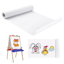 Carica l'immagine nel visualizzatore di Gallery, Rotolo Carta Disegno Bianco, Rotolo di Carta Artistica, Rotolo di Carta da Cavalletto Artistico, per Bambini Artisti, Schizzi, Pittura, Progetto di Artigianato (30 cm x 15m)