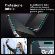 Carica l'immagine nel visualizzatore di Gallery, Spigen EZ Fit Privacy Vetro Temperato [2 Pezzi] per iPhone 15 Pro