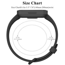 Carica l'immagine nel visualizzatore di Gallery, Mugust Cinturino di Ricambio Sportivo per Xiaomi Redmi Watch 2 Lite - Classico Regolabile Compatibile (Nero)