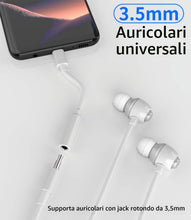 Carica l'immagine nel visualizzatore di Gallery, Confezione da 2 adattatori USB C a jack per cuffie da 3,5 mm tipo C dongle Android AUX per iPhone 16 15 Pro Max Plus per